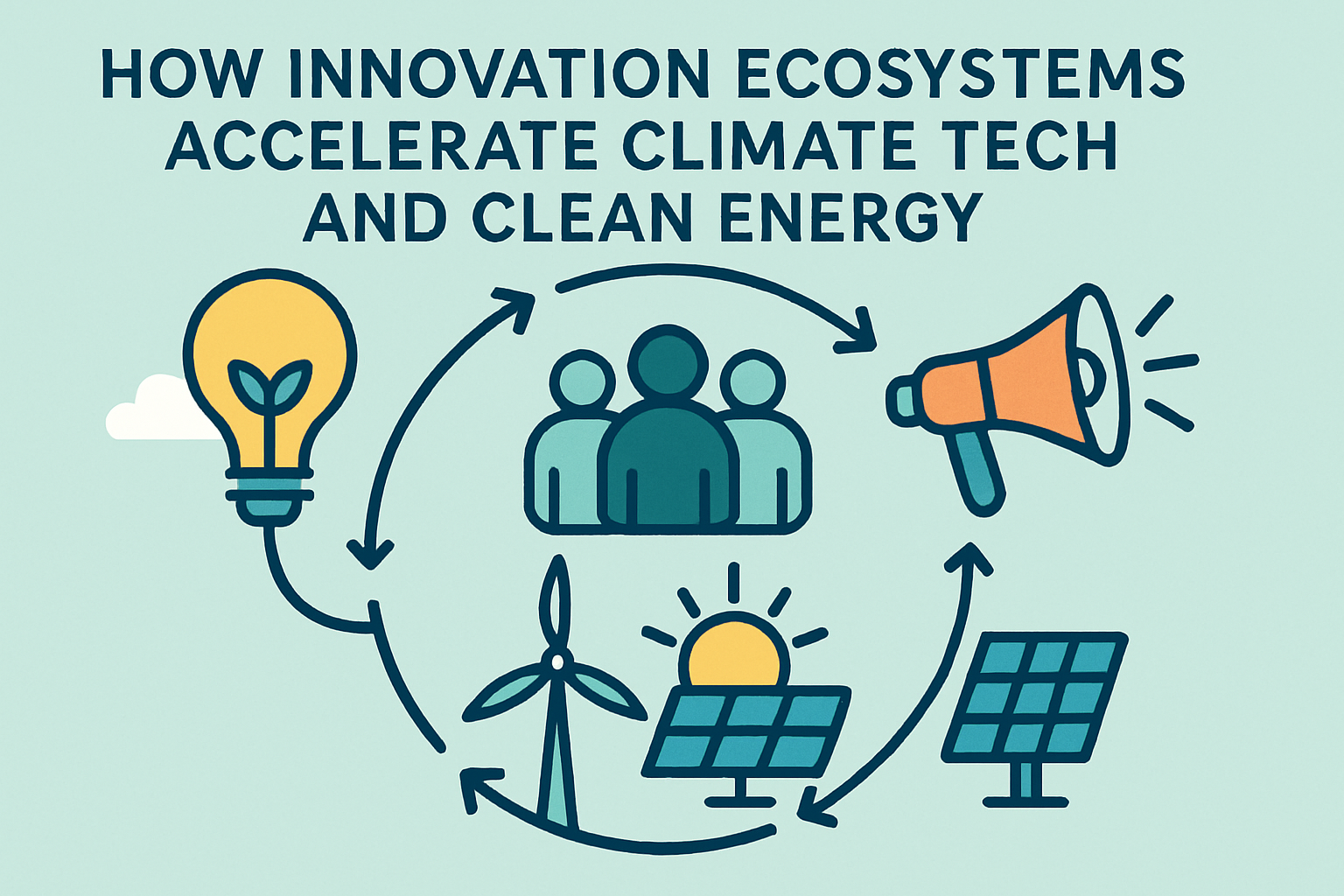 How Innovation Ecosystems Accelerate Climate Tech and Clean Energy